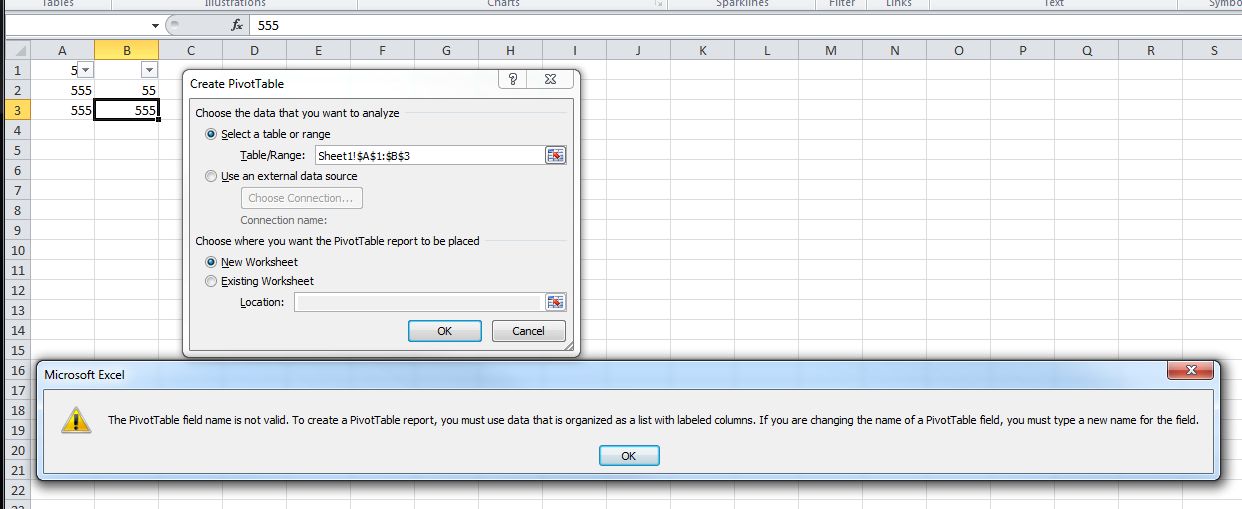 Pivottable Field Name Is Not Valid Izzy Laif Video Review Tutorial 