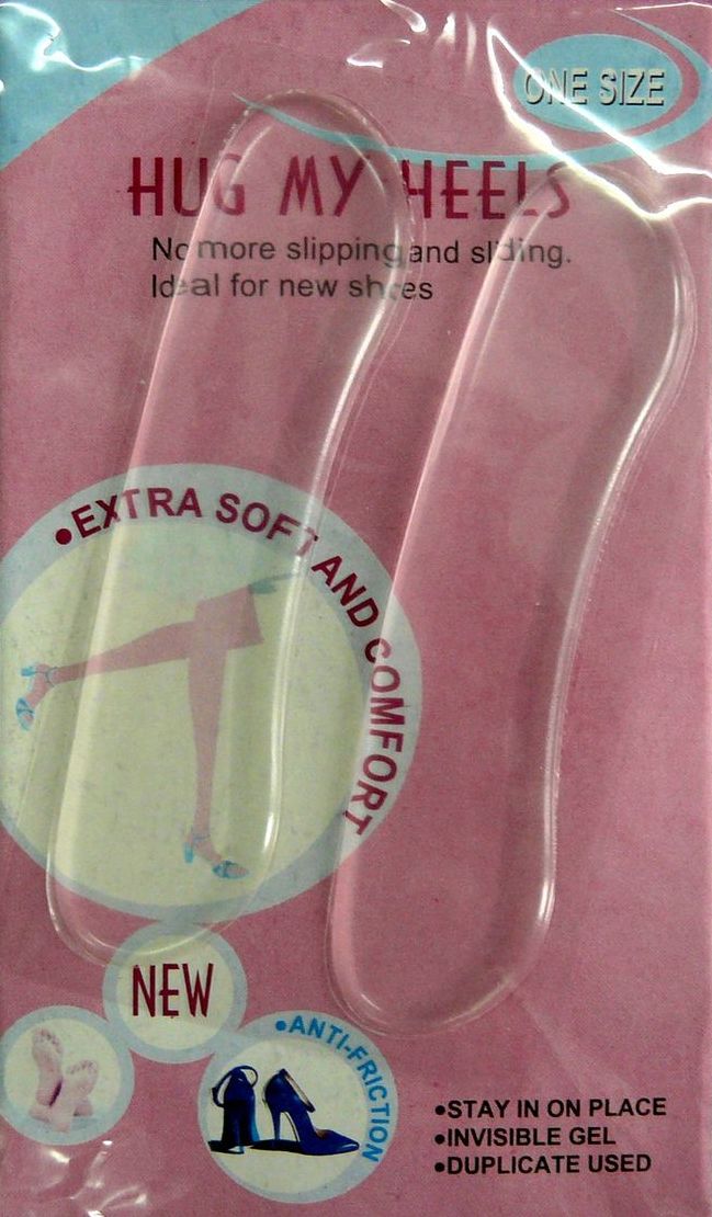 gel silicone heel insole